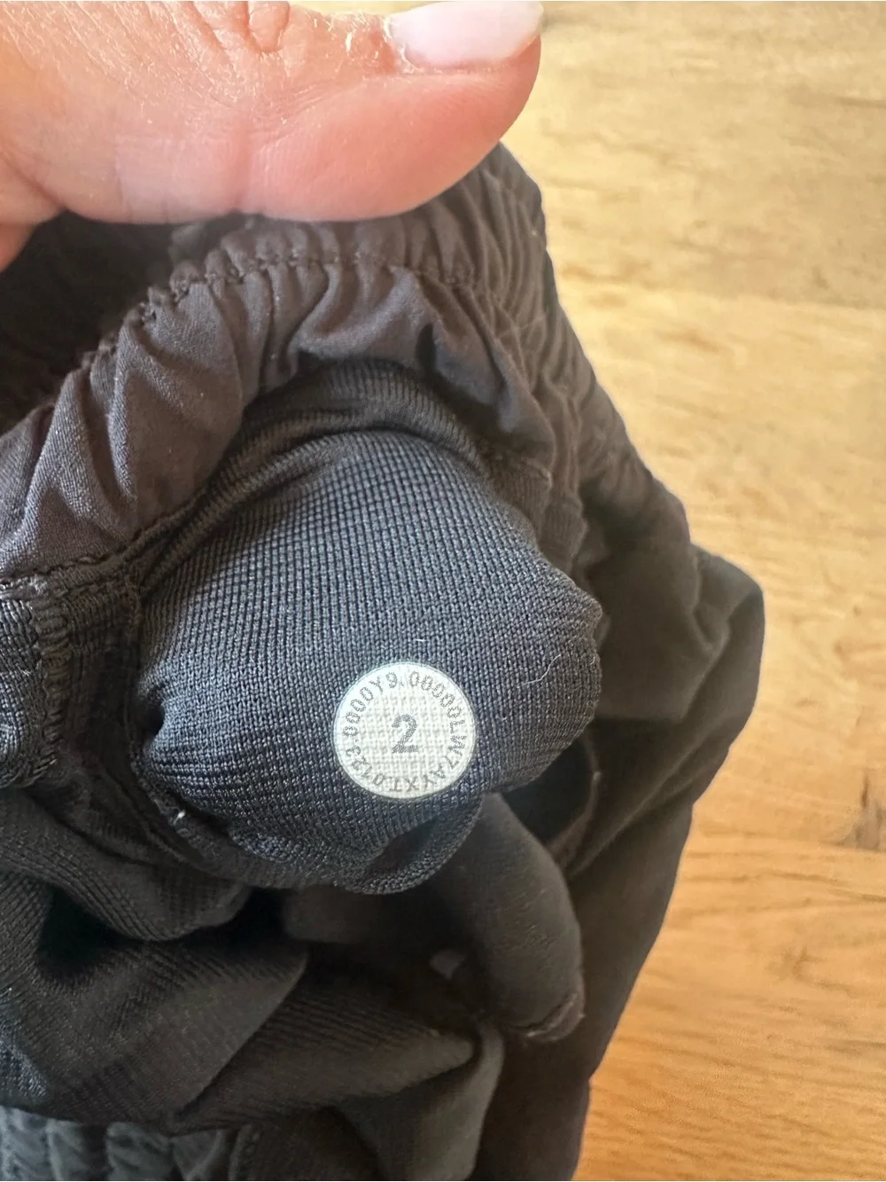 lululemon Black Hotty Hot 4inch Running Shorts